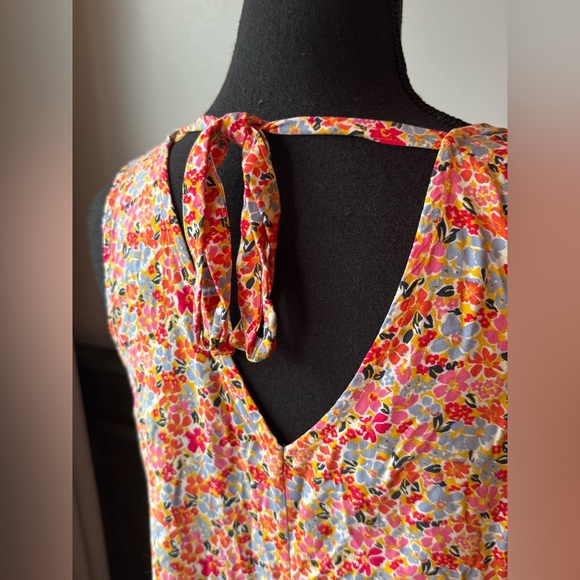 GAP Multicolor Floral light Airy Sun Dress Small EUc - Picture 5 of 8